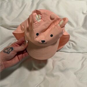 Baby Pink Moisture-Wicking Cap-Bear-NWT